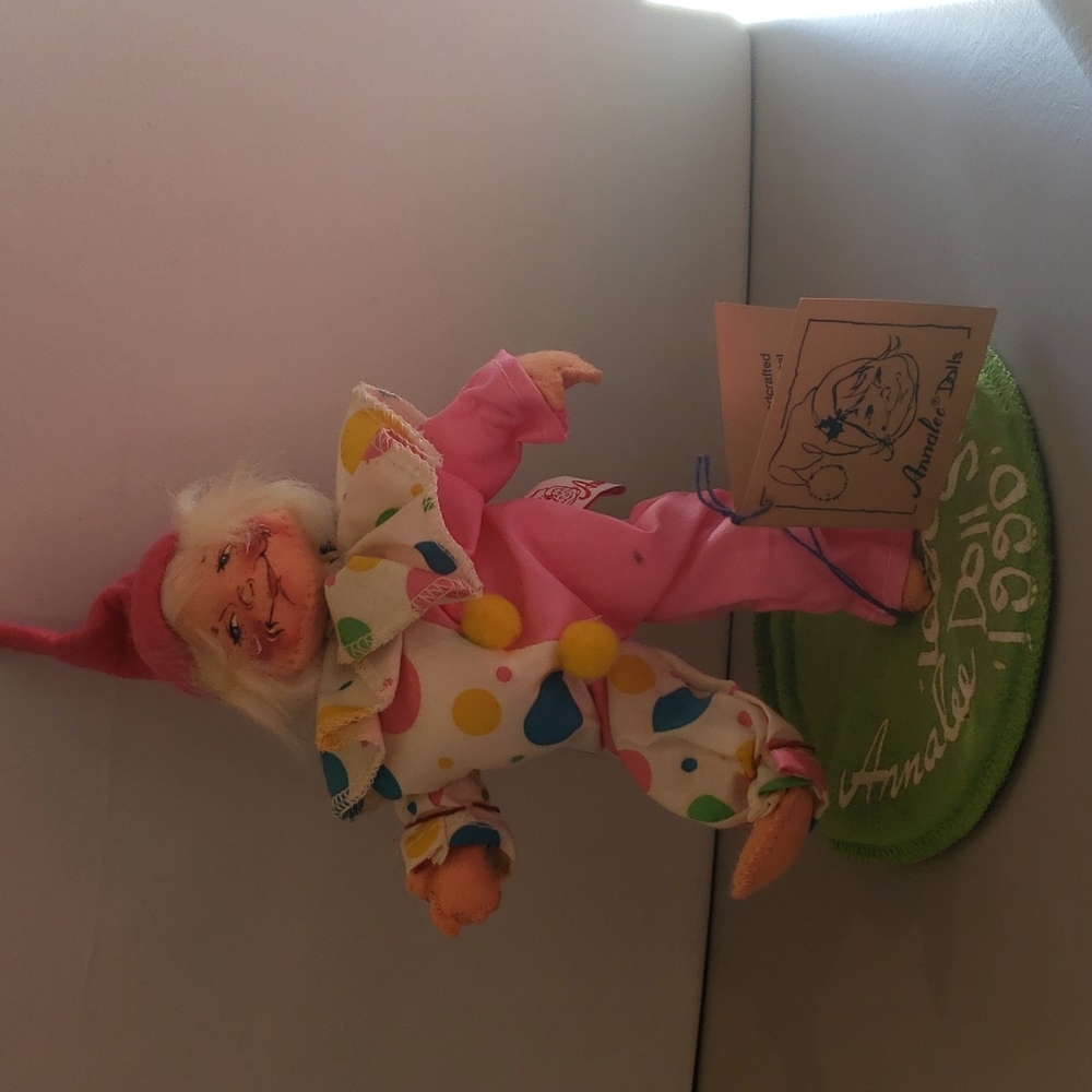 Annalee clown doll